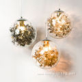 Art Glass Chandelier Modern Glass Ball Pendant Lamp